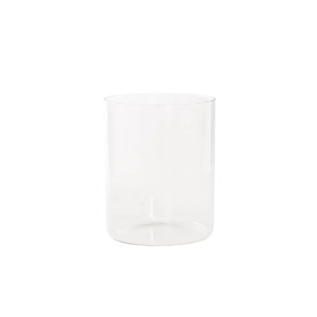 Glass Cylinder Floral Event Vase Clear (15Dx20cmH)