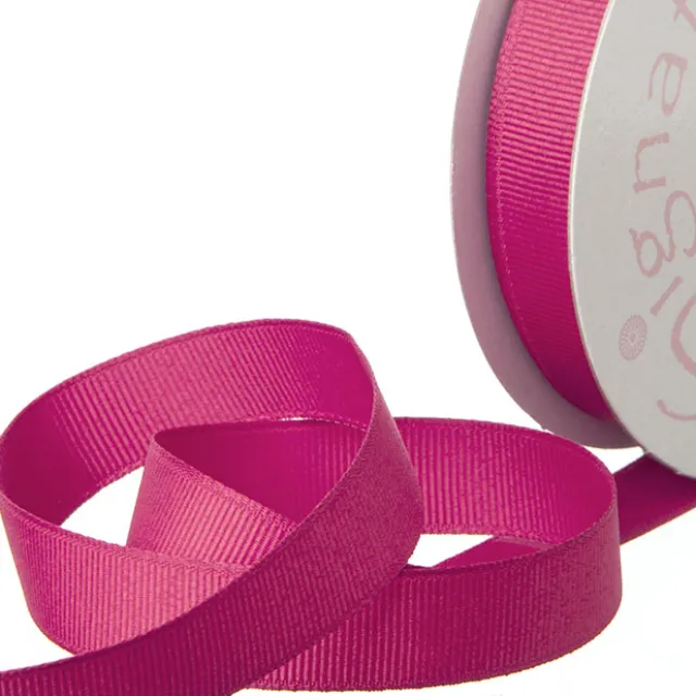 Ribbon Plain Grosgrain Hot Pink (15mmx20m)