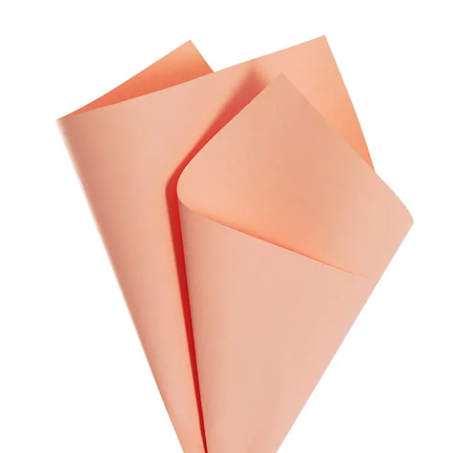 Kraft Paper Coloured 80gsm Peachy Keen Pack 100 (50x70cm)