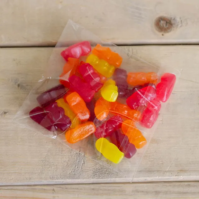 Cello Bag Self Seal 48mic Pack 100 Clear (12x12cmH)