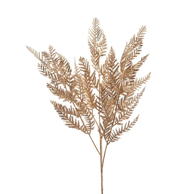 Bracken Fern Spray Metallic Gold (86cmH)