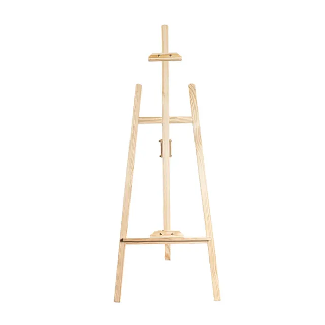 Wooden Tripod Easel Natural Beige (145cmH)