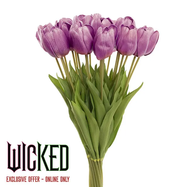 Real Look Wicked Tulip Purple (6cmDx63cmH)