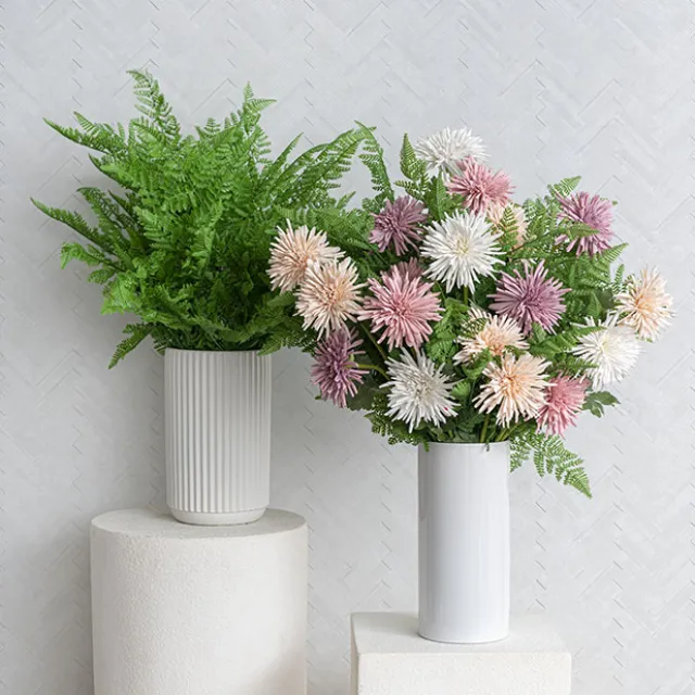 Chrysanthemum Symphony Stem Blush Pink (12cmDx65cmH)