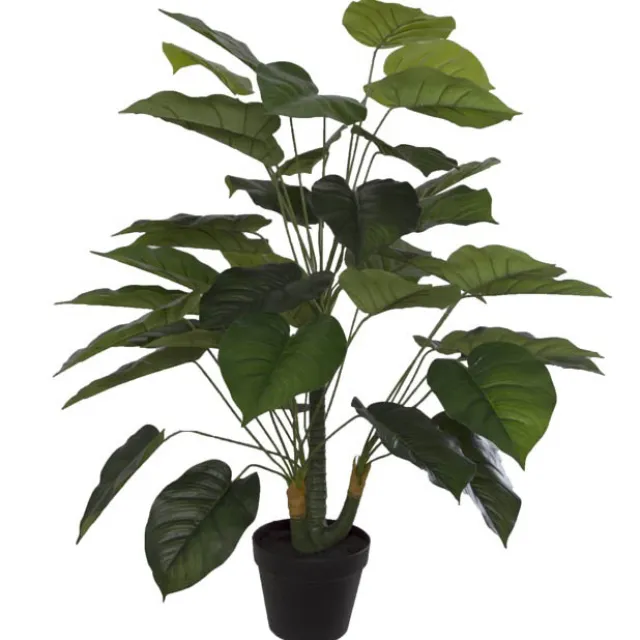 Artificial Pothos Potted Plant Real Touch Green (90cmH)
