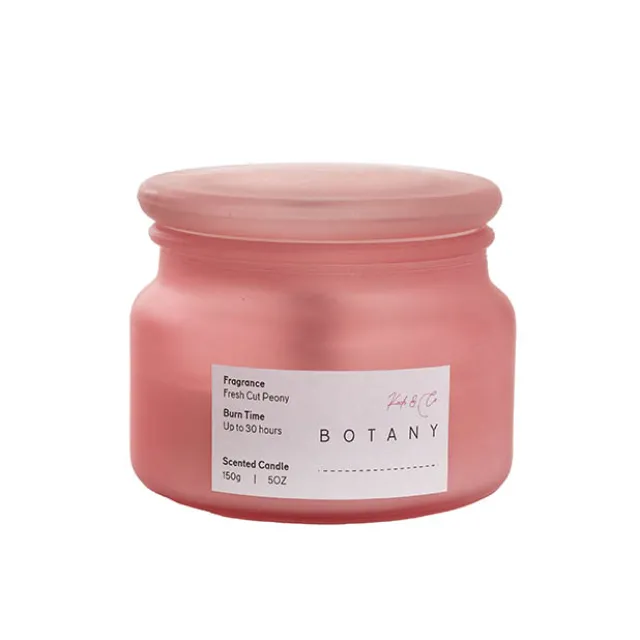 Scented Candle Botany Jar Fresh Cut Peony (150g)