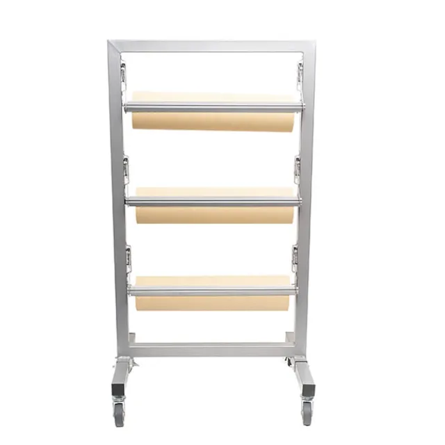 3 Layer Kraft Paper Roll Dispenser With Wheels (510mm)