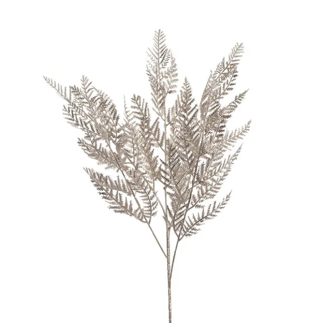 Bracken Fern Spray Metallic Champagne (86cmH)