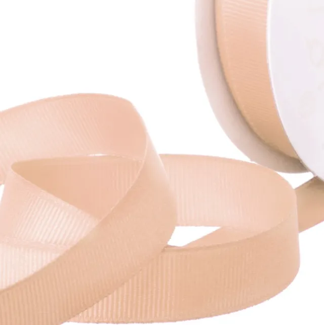 Ribbon Plain Grosgrain Nude (25mmx20m)