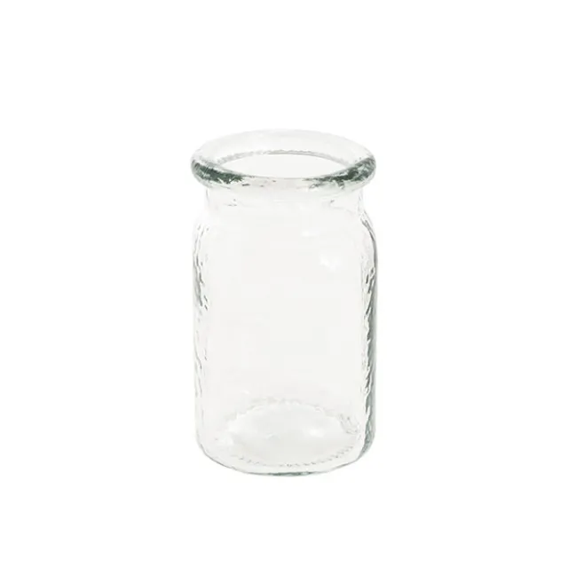 Glass Valley Jar Clear (8x14cmH)