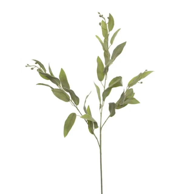 Artificial Sage Leaf Spray Green (97cmH)