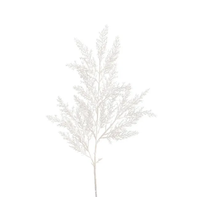Cypress Fern Spray White (64cmH)