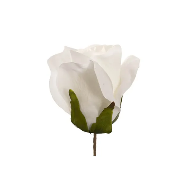 Rose Heads Loose Pack 9 White