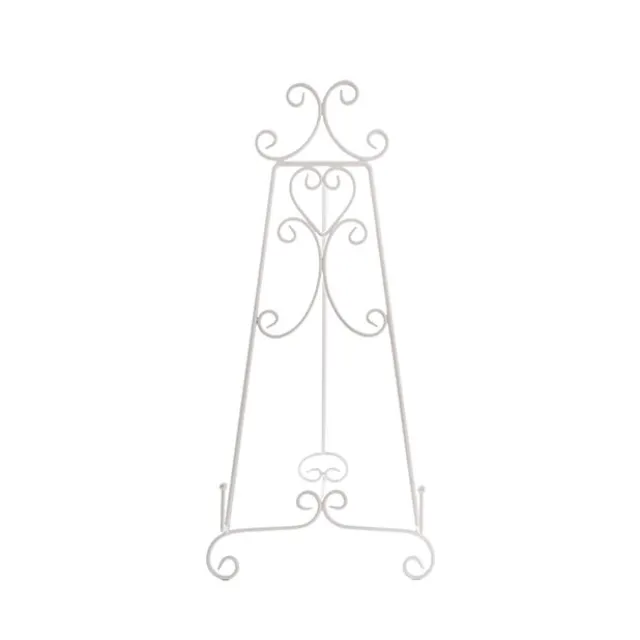 Elegant Easel Table Size Matte White (23x28x46cmH)