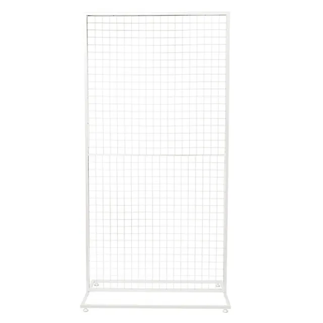 Backdrop Standing Frame with Mesh White (1mx2mH)