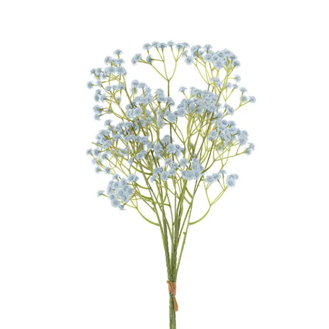 Gypsophila Baby's Breath Bunch x 3 Soft Blue (62cmH)