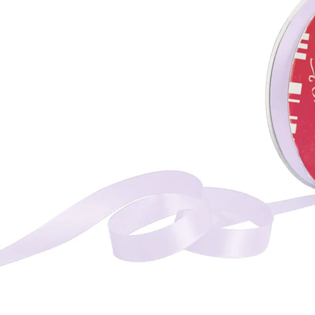 Bulk Ribbon Single Face Satin Lavender Orchid (15mmx50m)