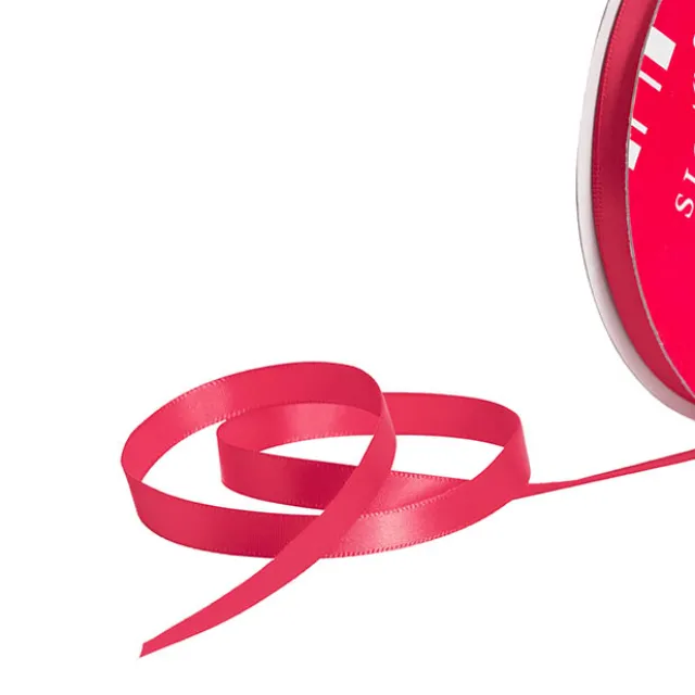 Bulk Ribbon Single Face Satin Hot Pink (10mmx50m)