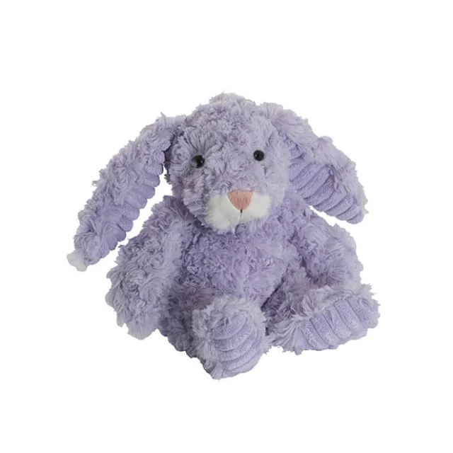 Bunny Nibbles Plush Soft Toy Soft Purple (22cmST)