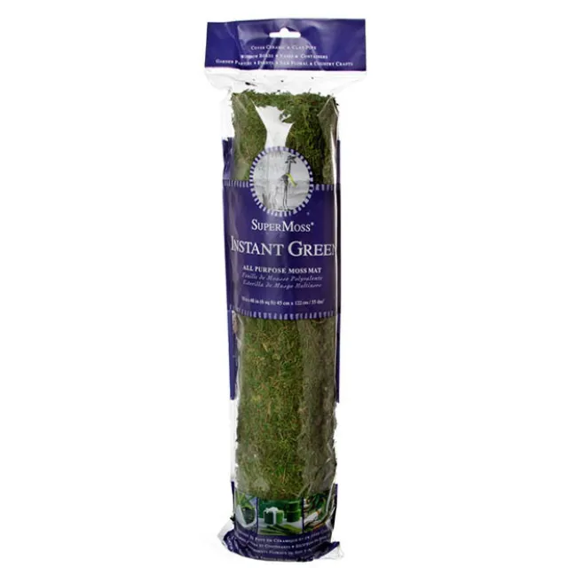 Preserved Moss Mat Roll Green (45X122cm)