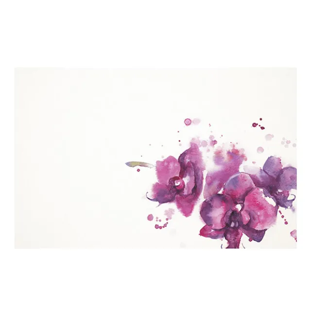 Cards White Phalaenopsis Deep Pink (10x6.5cmH) Pk 50