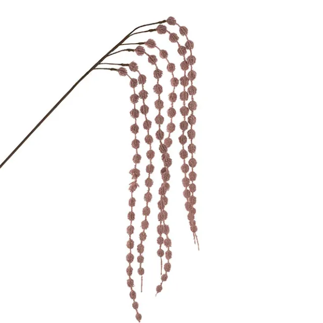 Cascading Thistle Spray Dusty Pink (105cmH)