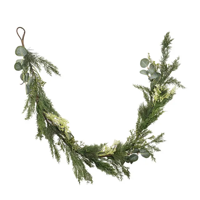 Cedar Pine Eucalyptus Garland Green (153cmL)