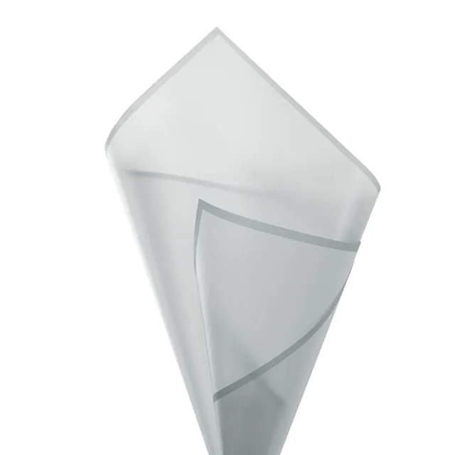 Cello Frosted Hue Silhouette 50mic Ash Grey Pk100 (50x70cm)