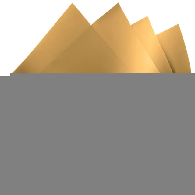 Cello Regal Pro 65mic Metallic Gold (50x70cm) Pack 100