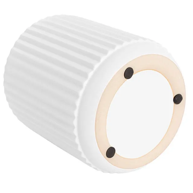 Ceramic Cyprus Vase Matte White (16DX17cmH)