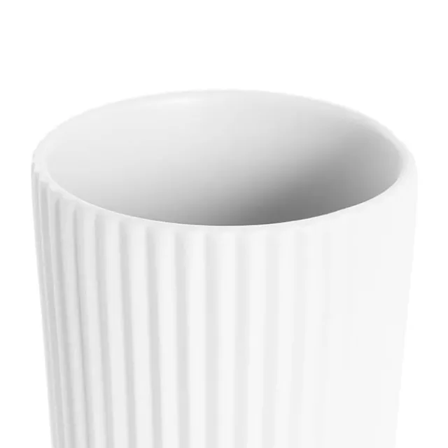 Ceramic Cyprus Vase Matte White (16DX22cmH)
