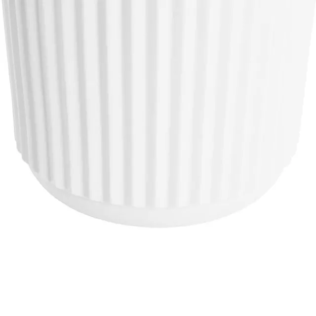Ceramic Cyprus Vase Matte White (16DX22cmH)