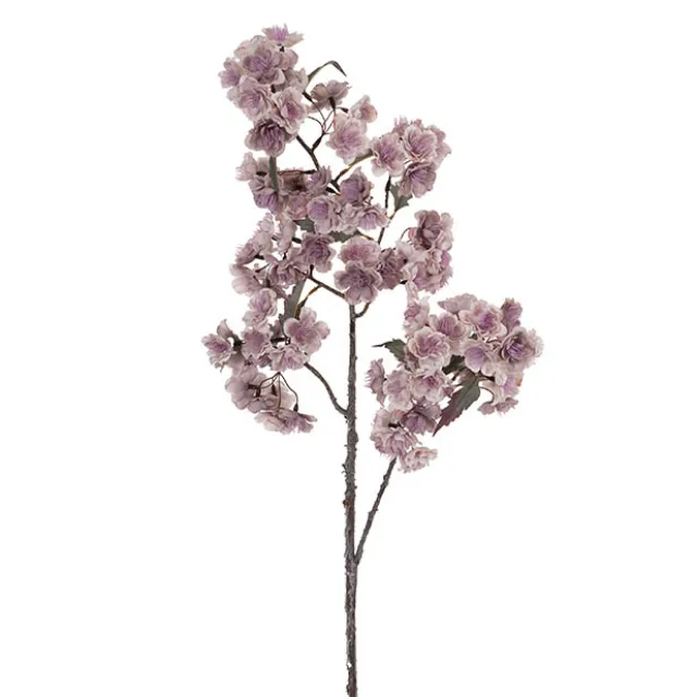 Cherry Blossom Branch Spray Mauve (103cmH)