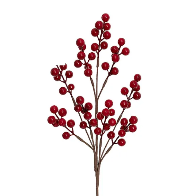 Christmas Berry Spray Red (43cmH)