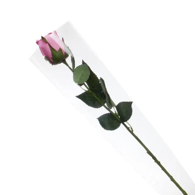 Clear Cello Sleeve V Shape OPP 48mic (14cmDx60cmH) Pack 50