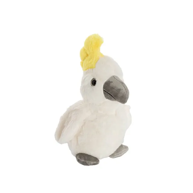 Cockatoo Gabby Plush Soft Toy White (27cm.HT)
