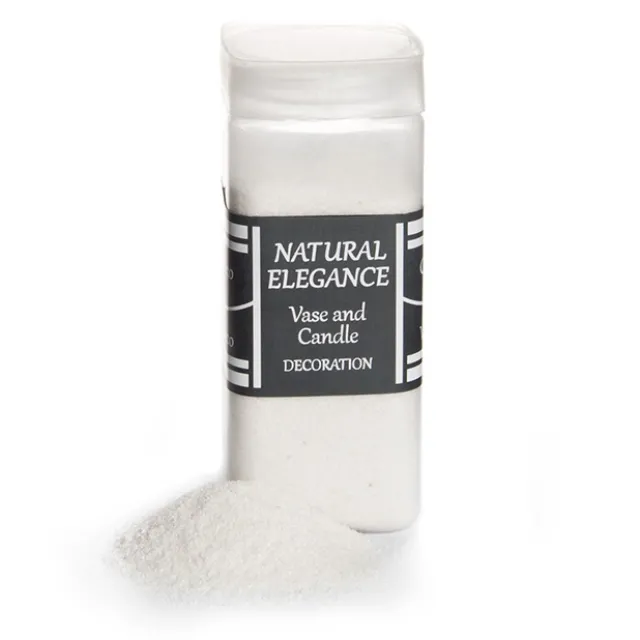 Coloured Sand Coarse Dyed White (760g Jar)