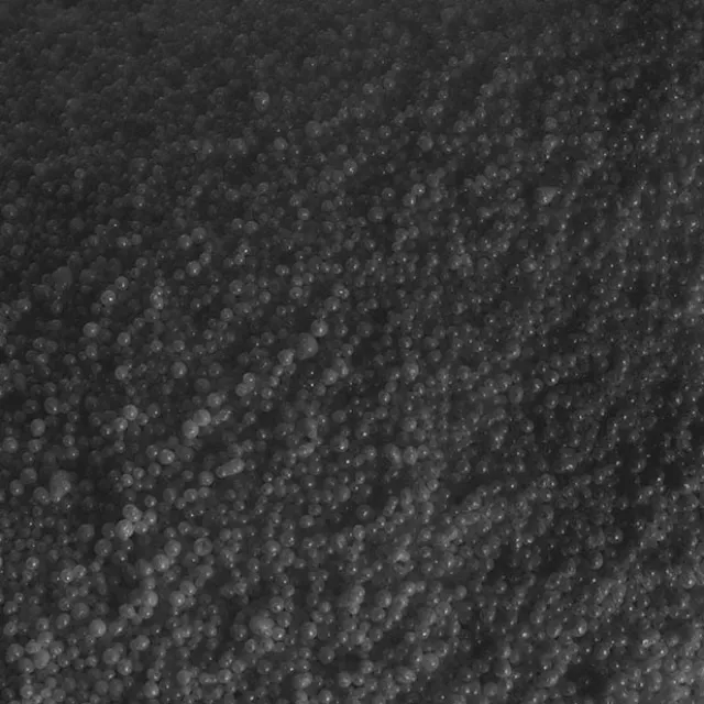 Crystal Natural Candle Sand Wax with 40 Wicks Black (1kg)