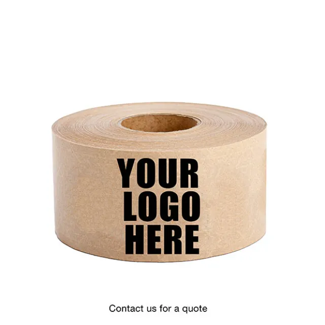 Customised Water Activated Gummed Paper Tape (72mmx92m)