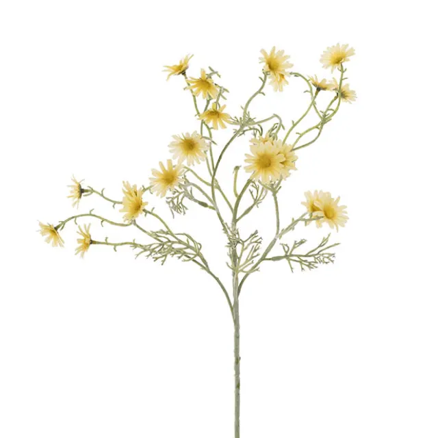 Daisy Spray 20x Flowers Yellow (3.5cmDx72cmH)