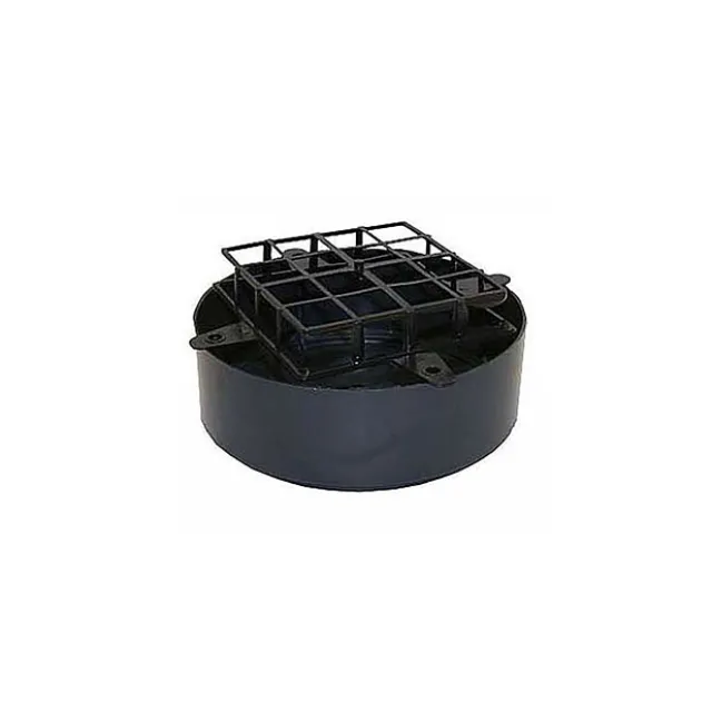 Deep Designer Bowl & Guard Small (18.5Dx7cmH) Black