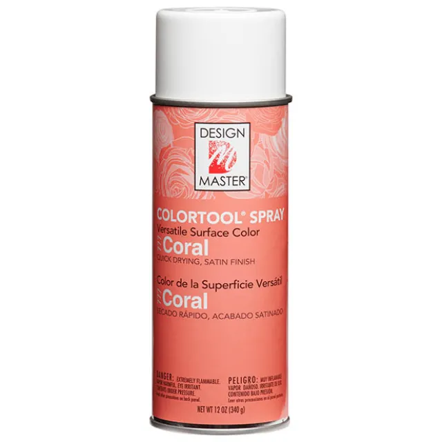 Design Master Spray Paint Colortools Coral (340g)