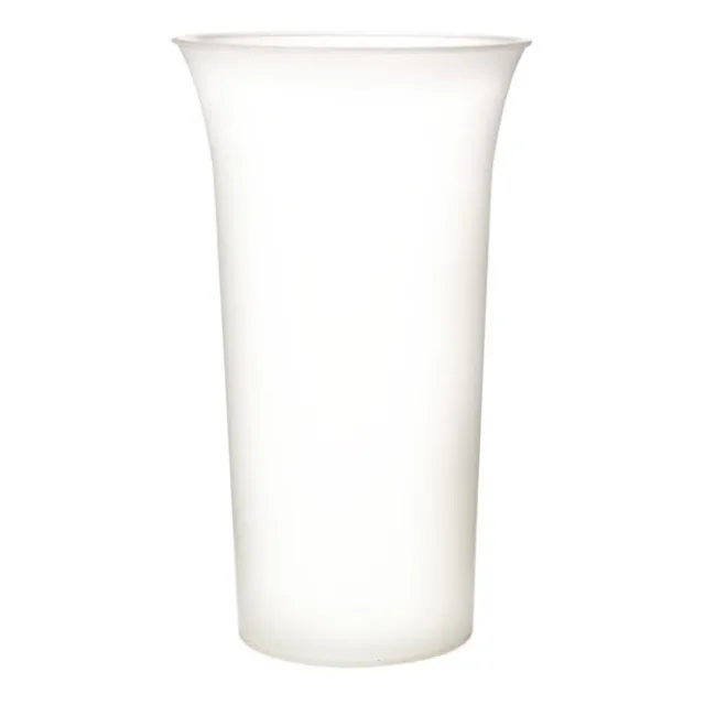 Display Vase 17cmDx30cmH White