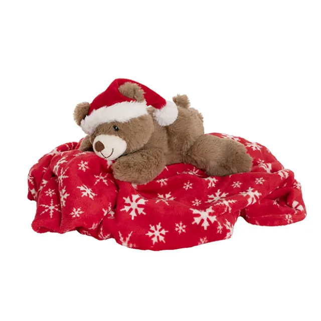 Teddy Bear Alfie Gift Pack Red (25x18.5x16cmH)