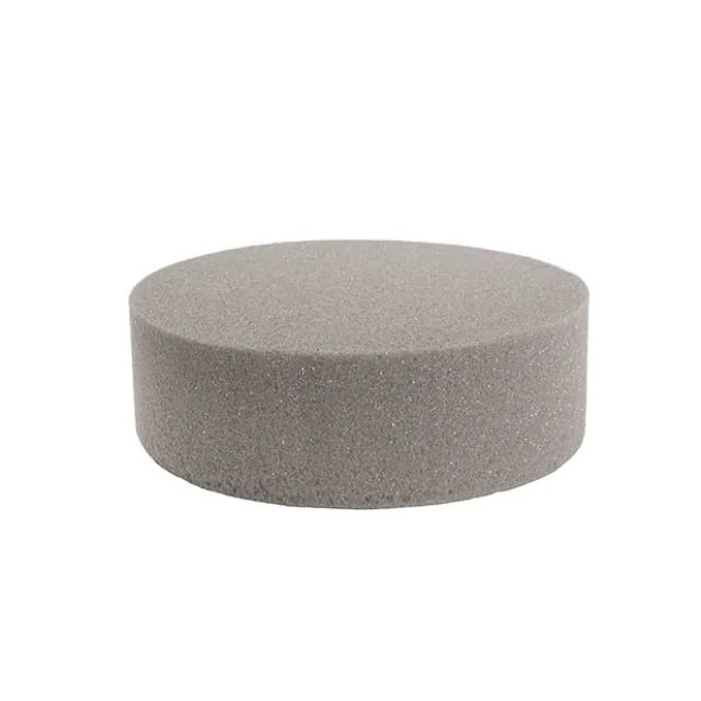 Dry Strass Floral Foam IDEAL Cake Cylinder (17Dx7.5cmH)