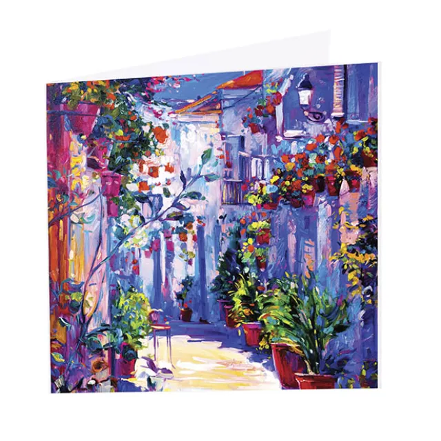 Nouvelle Gift Card & Envelope Street Bloom Pk25 (10x10cmH)