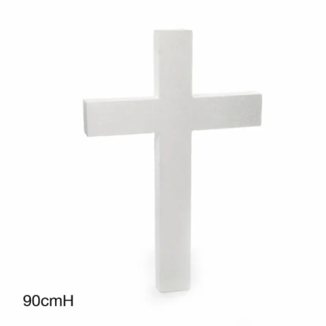 Polystyrene Cross (46x5x91cmH) 36" Styro