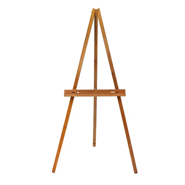 Wooden Tripod Easel Natural Brown (150cmH)