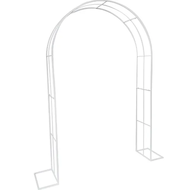 Event Arch Backdrop Frame White (140x40x230cmH)