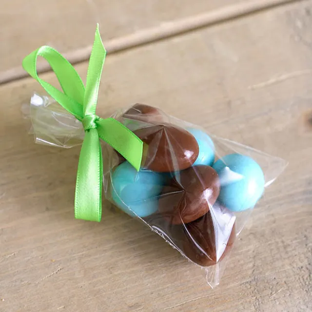 Cello Bag 48mic Pack 100 Clear (6.5x11.5cmH)